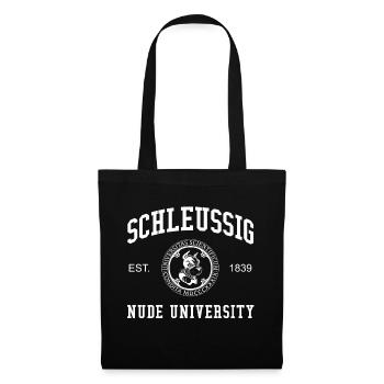 Leipzig Schleussig Nu Université Hochschule Uni - Sac en tissu - noir - Devant
