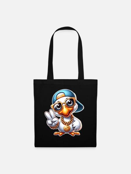 Dodo Cool Peace - Stoffbeutel - Schwarz