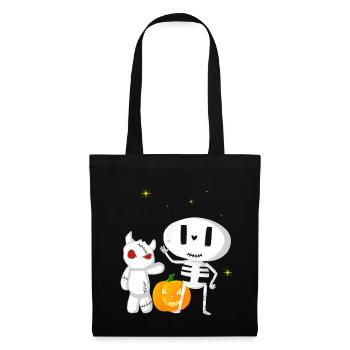 Halloween Society Ghost and Monster - Tote Bag - black - Front