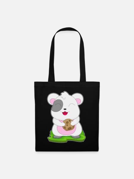 Hamster Cookie - Stoffbeutel - Schwarz