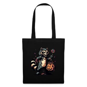 Undead Raccoon Funny Raccoon Lover - Tote Bag - black - Front