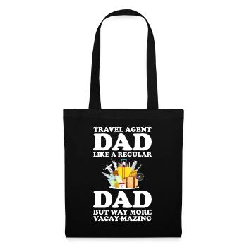 Tourism clerk Travel agency - Tote Bag - black - Front