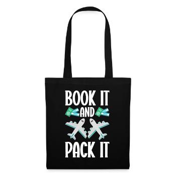 Tourism clerk Travel agency - Tote Bag - black - Front
