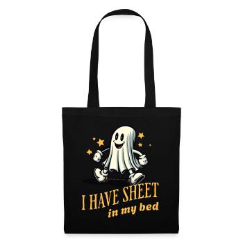 Funny Ghost Saying Halloween Costume - Tote Bag - black - Front