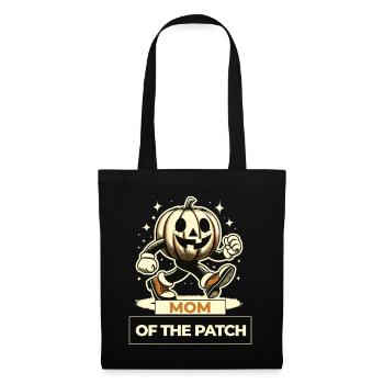 Mère Du Champ De Citrouille Drôle Disant Halloween - Sac en tissu - noir - Devant