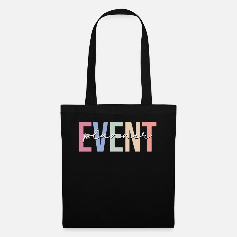 Event-Planer Event-Planung Event-Personal - Stoffbeutel - Schwarz