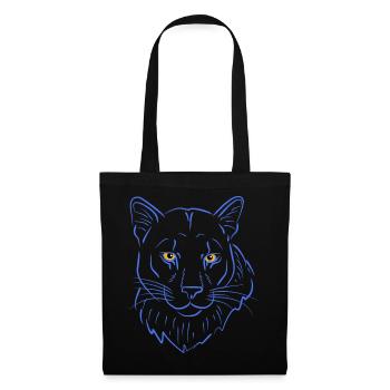 Bergloewe predator - Tote Bag - black - Front