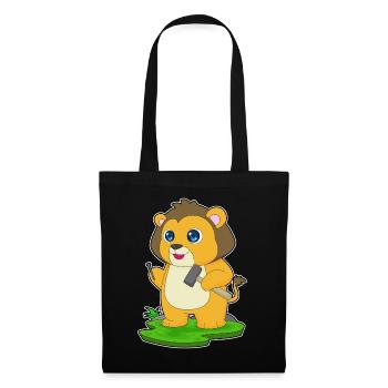 Lion Craftsman Hammer Craft - Sac en tissu - noir - Devant