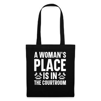 Lawyer Lawyer Court Public Prosecutor - Tote Bag - black - Front