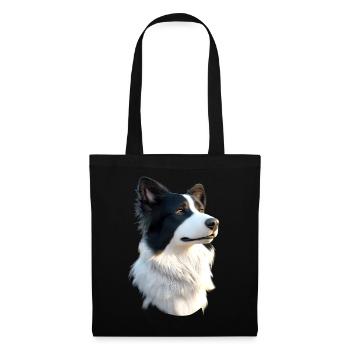 Border Collie Dog Lover Puppy Cute Collies - Tote Bag - black - Front