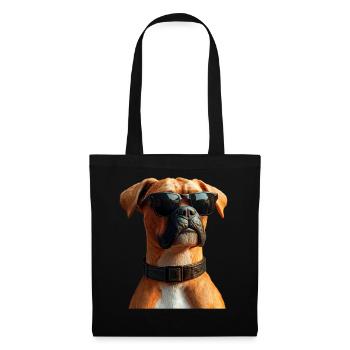 Deutscher Boxer Hunde Boxerverein German Boxer - Stoffbeutel - Schwarz - Vorne
