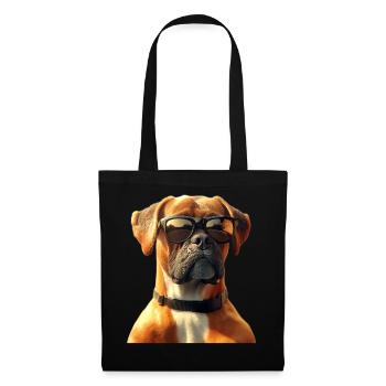 Deutscher Boxer Hunde Boxerverein German Boxer - Stoffbeutel - Schwarz - Vorne
