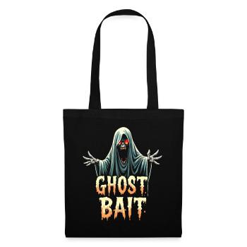 Appât fantôme Halloween Geist Gespenst Geister - Sac en tissu - noir - Devant