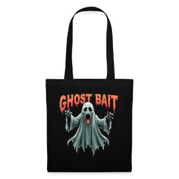 Ghost Bait Halloween Geist Gespenst Geister - Stoffbeutel - Schwarz - Vorne