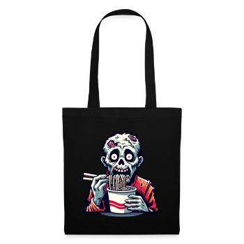 Zombie Ramen Noodles for Scary Movies Japanese - Tote Bag - black - Front