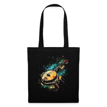 Banjo Graffiti - Sac en tissu - noir - Devant