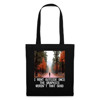Funny Pixel Art Pixel Graphic Sarcasm Gift - Tote Bag - black - Front