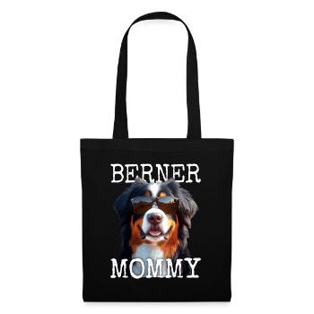 Bernese Mountain Dog Mom Mom Mother's Day Bernese Mommy - Tote Bag - black - Front