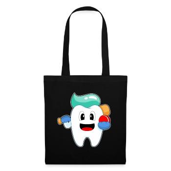 Tooth Cricket Cricket Bat - Sac en tissu - noir - Devant