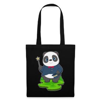 Panda Wizard Wand - Tote Bag - black - Front