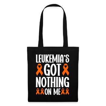 leukemia awareness blood cancer fight - Tote Bag - black - Front