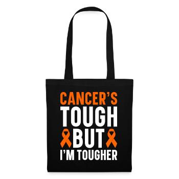 leukemia awareness blood cancer fight - Tote Bag - black - Front