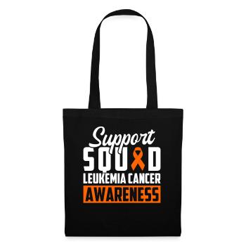 leukemia awareness blood cancer fight - Tote Bag - black - Front
