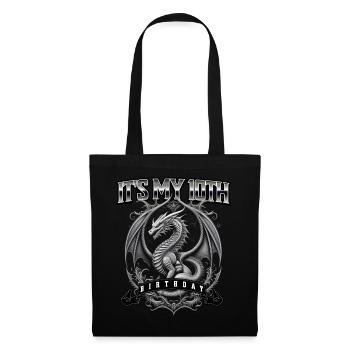 Dragon 10e anniversaire Dragon - Sac en tissu - noir - Devant
