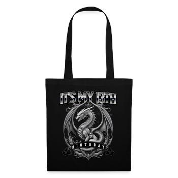 Dragon 13e anniversaire Dragon - Sac en tissu - noir - Devant