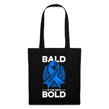 Alopécie areata Awareness Perte de cheveux - Sac en tissu - noir - Devant
