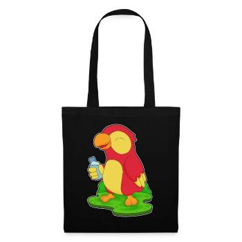 Bouteille d’eau Parrot - Sac en tissu - noir - Devant