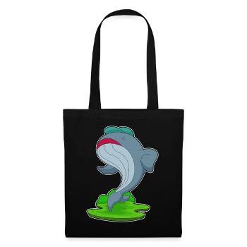Whale Jogger Jogging Sport - Tote Bag - black - Front
