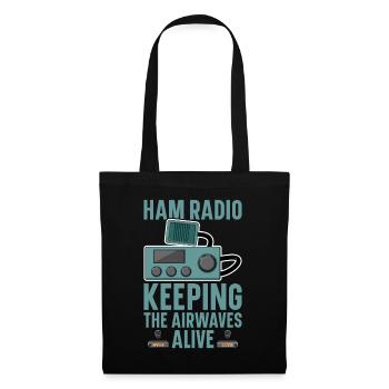 Ham Radio Amateur Radio Amateur Radio - Tote Bag - black - Front