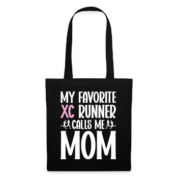 XC Running Cross Country Runner XC Runner - Stoffbeutel - Schwarz - Vorne