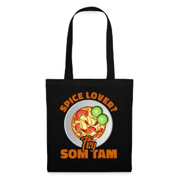 Som Tam Thai Papaya Salad Thai Salad Thai Food - Tote Bag - black - Front