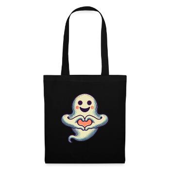 My Halloween Boo Niedlicher Liebe Geist - Stoffbeutel - Schwarz - Vorne