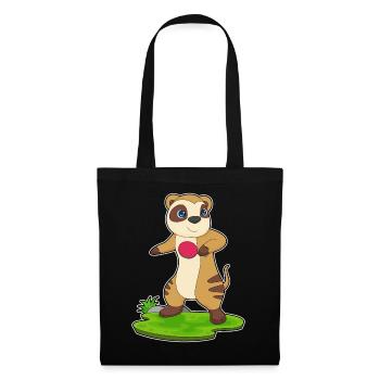 Raquette de ping-pong Meerkat - Sac en tissu - noir - Devant