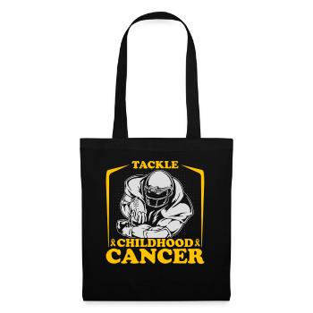 Krebs Im Kindesalter Childhood Cancer Awareness - Stoffbeutel - Schwarz - Vorne