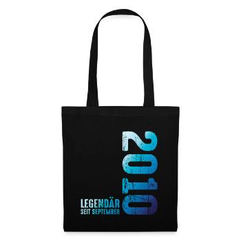 September 2010 Year 2010 Retro 2010 Vintage 2010 - Tote Bag - black - Front