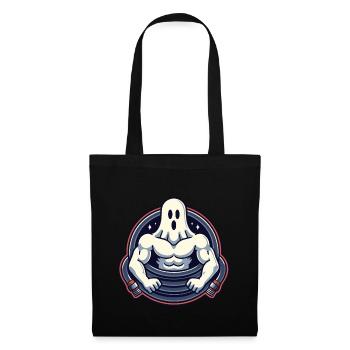 Bodybuilding Ghost Funny Gym Ghost - Tote Bag - black - Front
