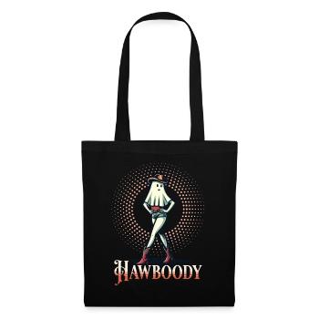 Cowboy Girl Ghost Funny Pun Saying - Tote Bag - black - Front