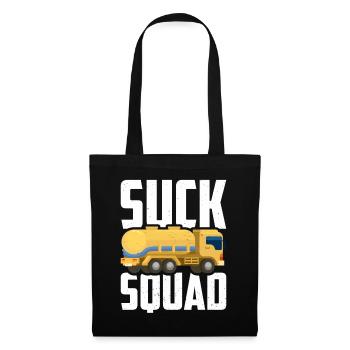 Technicien de fosse septique Installateur de système d’égout - Sac en tissu - noir - Devant