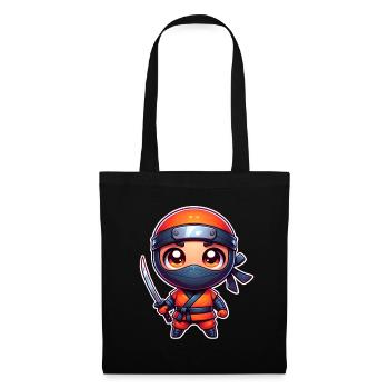 Ninja - Sac en tissu - noir - Devant
