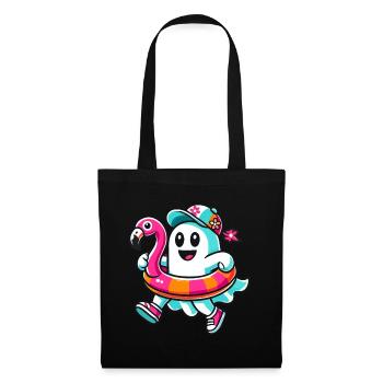 Été Halloween Drôle Mode de vie Rétro Vintage - Sac en tissu - noir - Devant