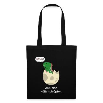 Slip out of the shell - Tote Bag - black - Front
