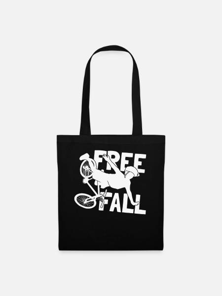 Free Fall Downhill Mountain Bike - Tote Bag - black