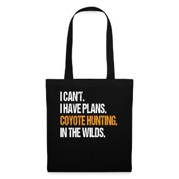 Coyote Hunter Yote - Tote Bag - black - Front