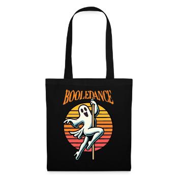 Lustiger Boole-dance Spruch Pole Dance Halloween - Stoffbeutel - Schwarz - Vorne