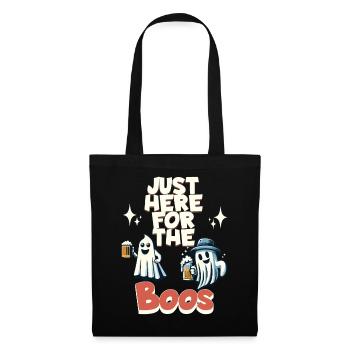 Halloween Ghost Party with Beer and Alcohol - Tote Bag - black - Front