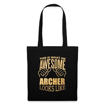 Archery - Tote Bag - black - Front